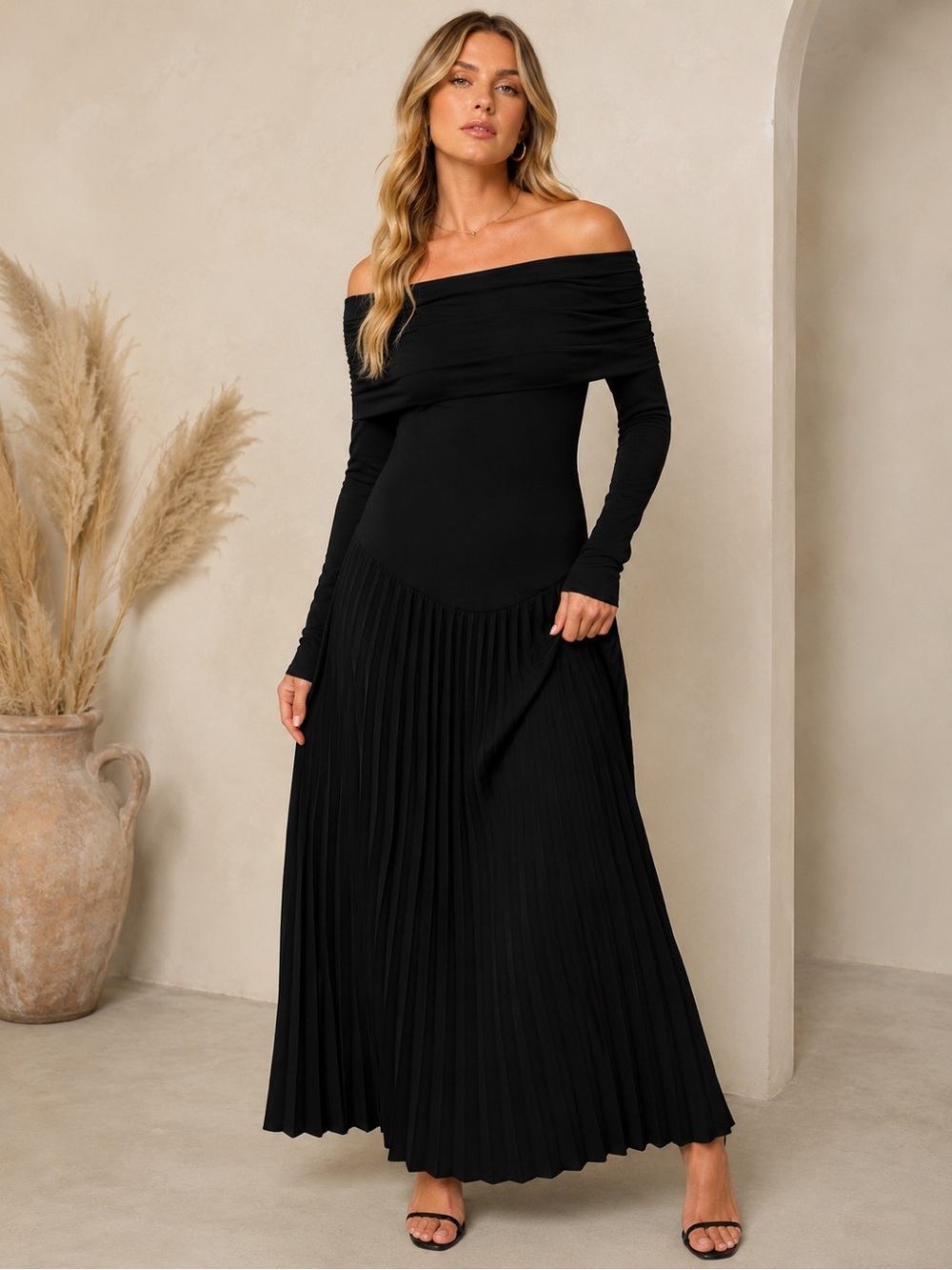 Lioness Women's Field of Lioness Women's Field of Dreams Long Sleeve Maxi Dress